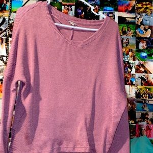 Pink sweater